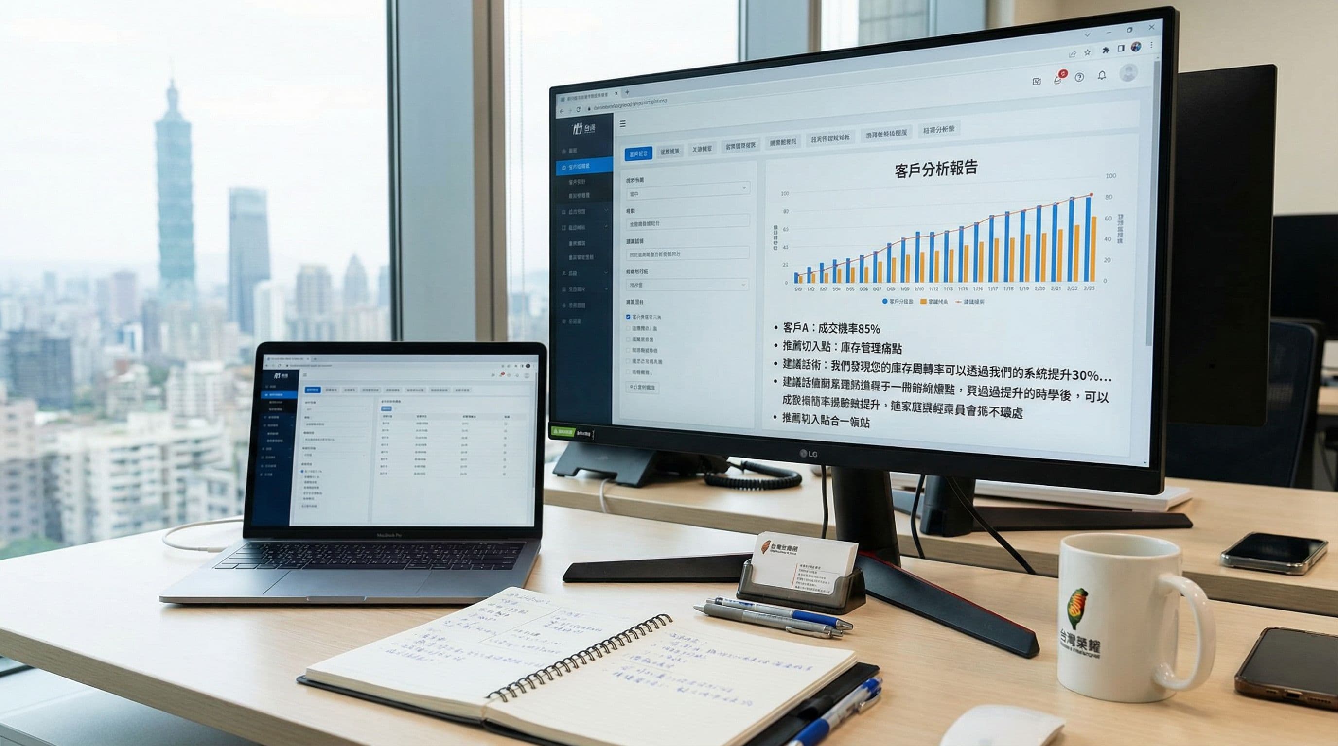 B2B 業務 AI 工具:台灣業務團隊如何用 AI 縮短銷售週期、提高成交率