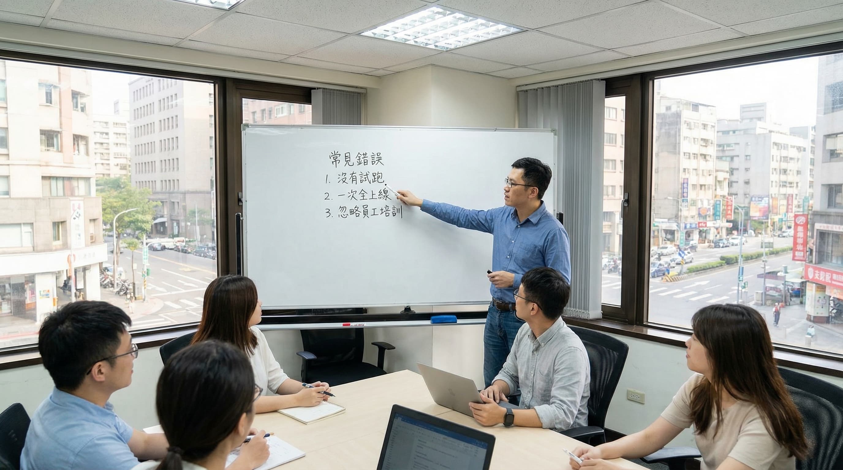 企業導入 AI 最常犯的 7 個錯誤(以及如何避免)