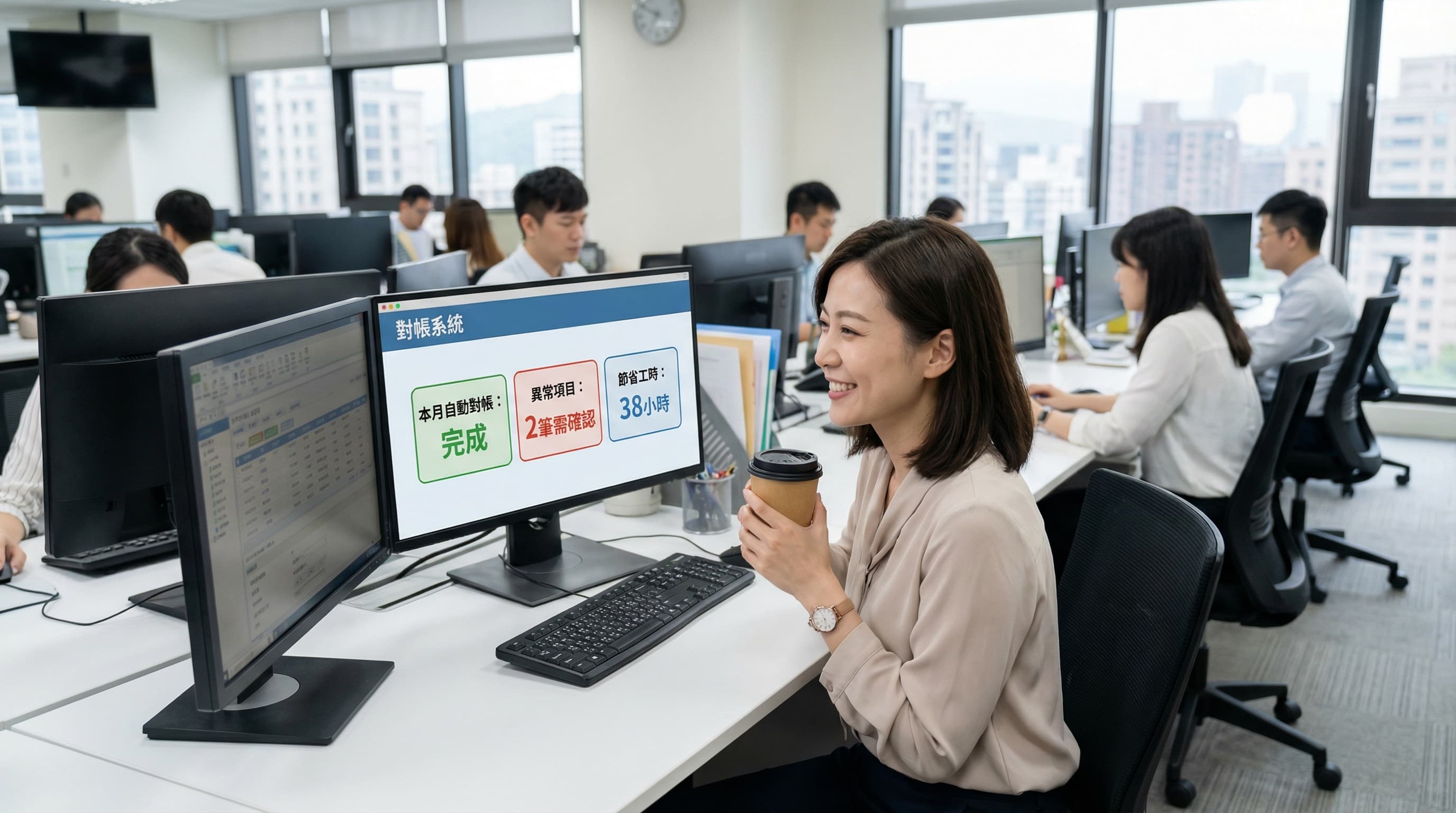 AI 財務自動化:台灣中小企業如何用 AI 取代手動對帳,每月省下 40 小時