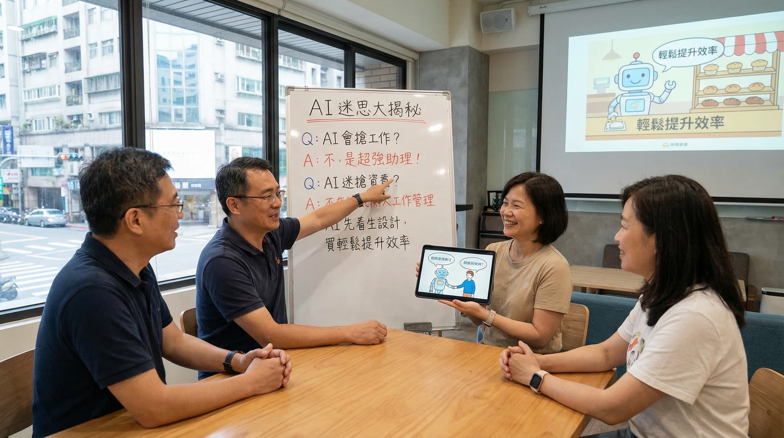 AI 導入 10 大迷思破解:台灣中小企業老闆最常問的問題,一次說清楚