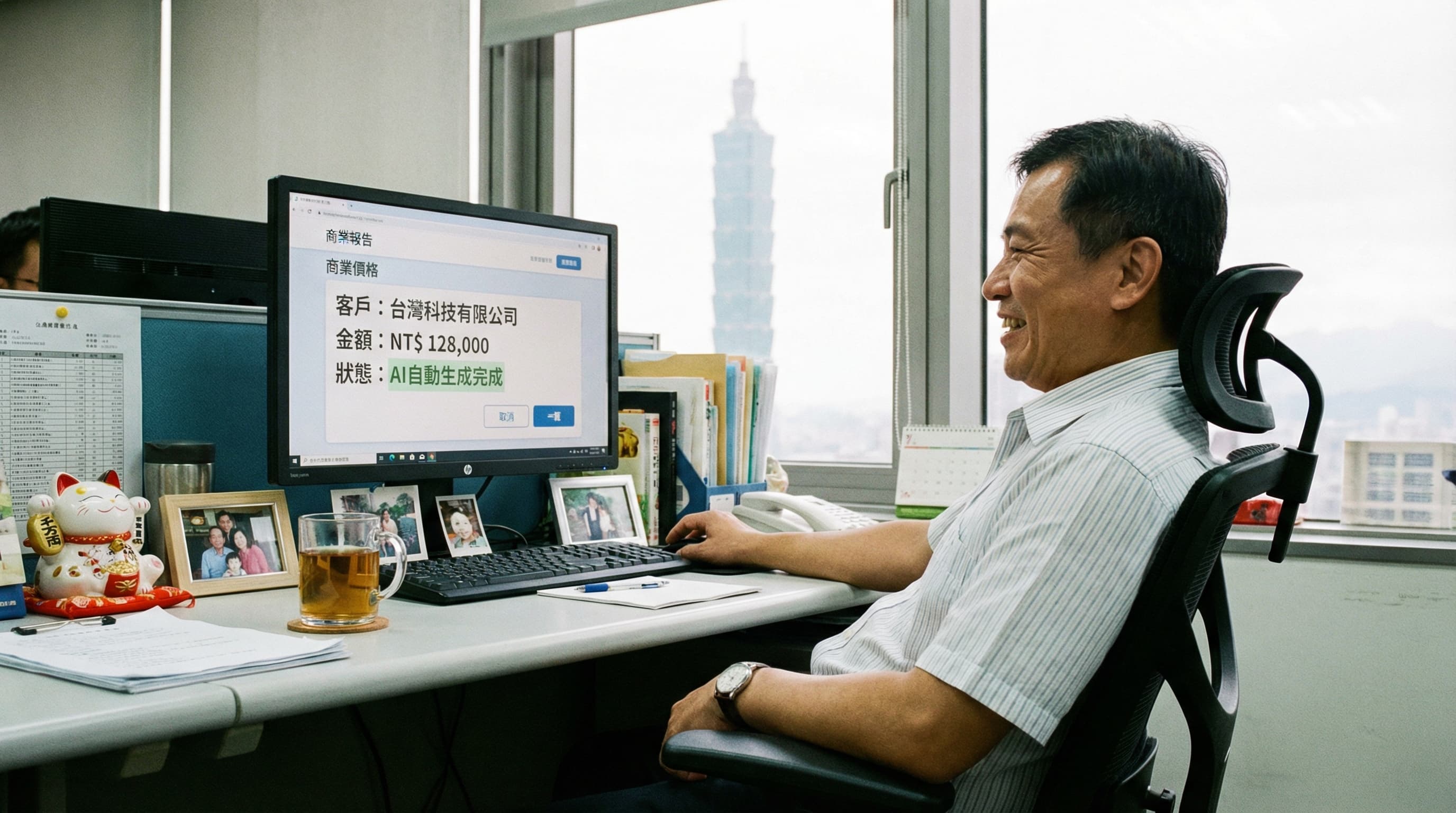 AI 報價單自動化:讓業務告別手動填表,報價速度快 10 倍