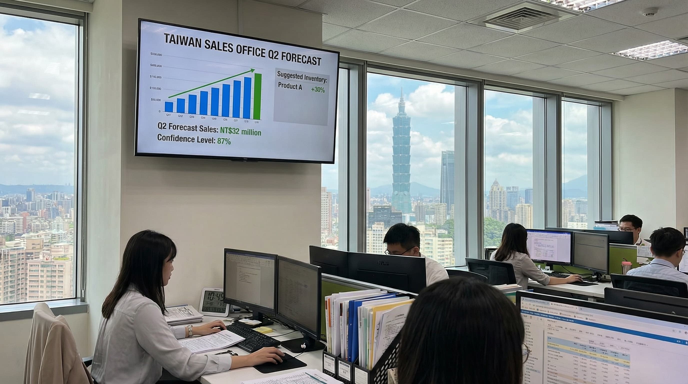 AI 銷售預測:台灣中小企業如何用 AI 預判下季業績,不再靠直覺拍板